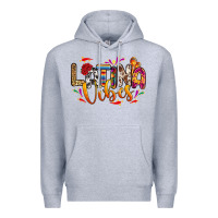 Heather Grey Latina vibes Premium Hoodie - RanaPortraitStore