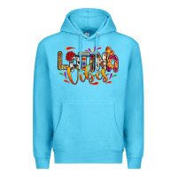 Ocean Blue Latina vibes Premium Hoodie - RanaPortraitStore