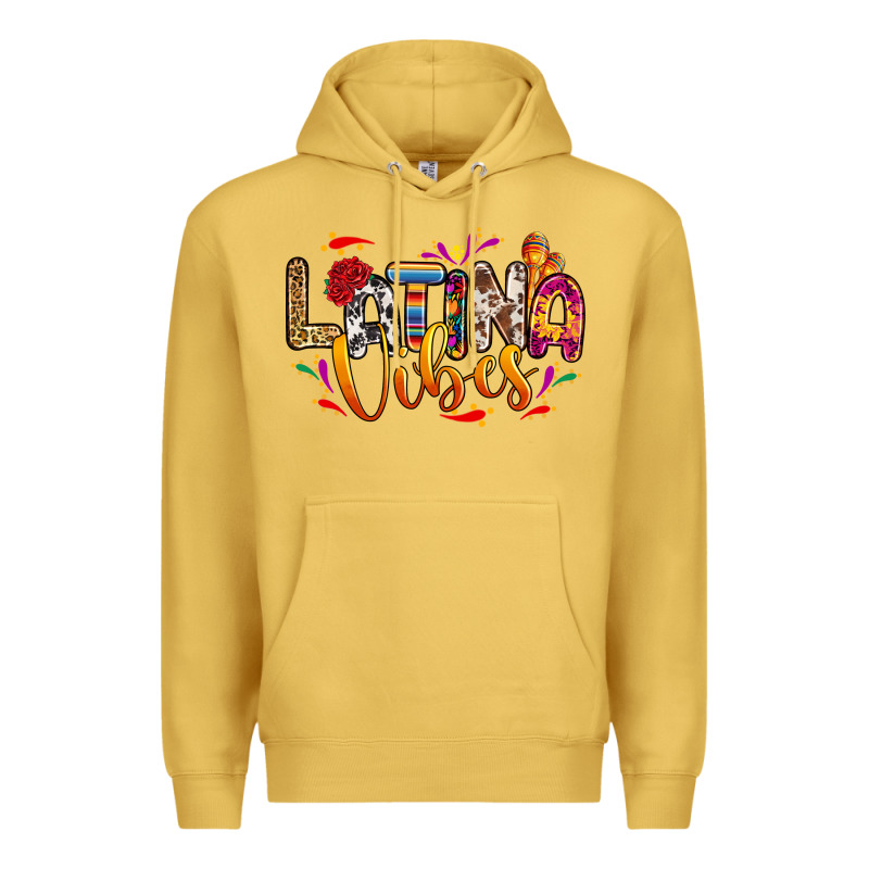Latina Vibes Premium Hoodie by RanaPortraitStore | Teevron