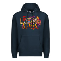 Navy Latina vibes Premium Hoodie - RanaPortraitStore