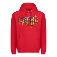 Red Latina vibes Premium Hoodie - RanaPortraitStore