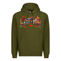 Army Green Latina Premium Hoodie - RanaPortraitStore