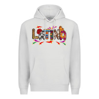 Dove Grey Latina Premium Hoodie - RanaPortraitStore