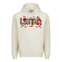 Oatmeal Heather Latina Premium Hoodie - RanaPortraitStore