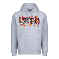 Heather Grey Latina Premium Hoodie - RanaPortraitStore
