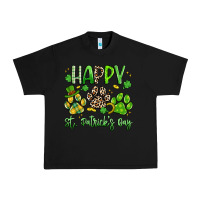 Black happy st. patricks day paws Urban Heavy Tee - Artiststas