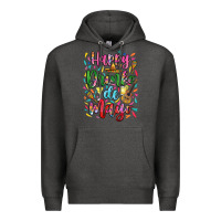 Charcoal Heather Happy drinko de mayo Premium Hoodie - RanaPortraitStore