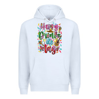 White Happy drinko de mayo Premium Hoodie - RanaPortraitStore
