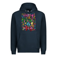 Navy Happy drinko de mayo Premium Hoodie - RanaPortraitStore
