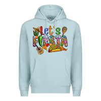 Blue Mist Let's fiesta Premium Hoodie - RanaPortraitStore