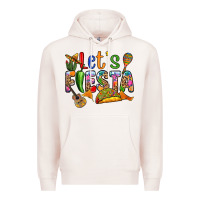 Pale Pink Let's fiesta Premium Hoodie - RanaPortraitStore