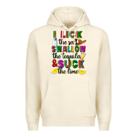 Sandshell I lick the salt swallow the tequila Premium Hoodie - RanaPortraitStore