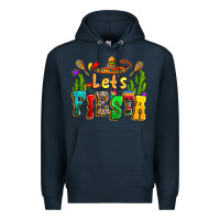 Navy Let's fiesta Premium Hoodie - RanaPortraitStore