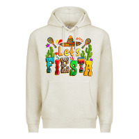 Oatmeal Heather Let's fiesta Premium Hoodie - RanaPortraitStore