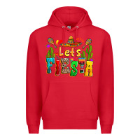 Red Let's fiesta Premium Hoodie - RanaPortraitStore