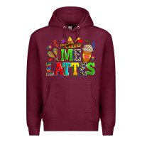 Burgundy Me lattes Premium Hoodie - RanaPortraitStore