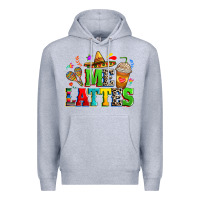 Heather Grey Me lattes Premium Hoodie - RanaPortraitStore