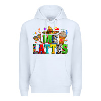White Me lattes Premium Hoodie - RanaPortraitStore