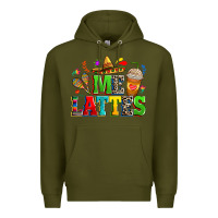 Army Green Me lattes Premium Hoodie - RanaPortraitStore