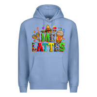 Colony Blue Me lattes Premium Hoodie - RanaPortraitStore