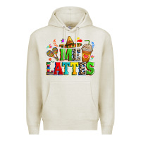 Oatmeal Heather Me lattes Premium Hoodie - RanaPortraitStore