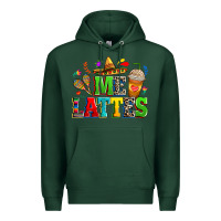 Sports Green Me lattes Premium Hoodie - RanaPortraitStore