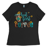 Black but first coffee Ladies Tee - Artiststas
