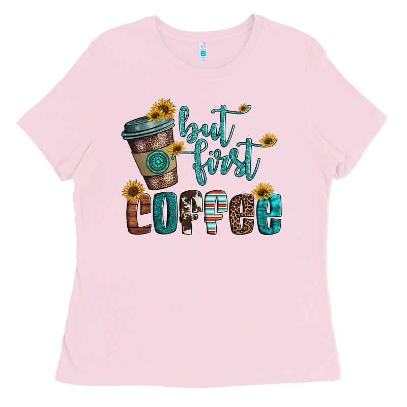 But First Coffee Ladies Tee by Artiststas | Teevron