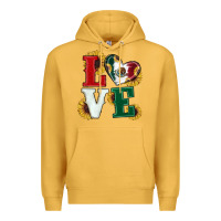 Mustard Mexican Flag With Sunflowers Love Premium Hoodie - RanaPortraitStore
