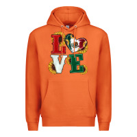 Mexican Flag With Sunflowers Love Premium Hoodie | Teevron