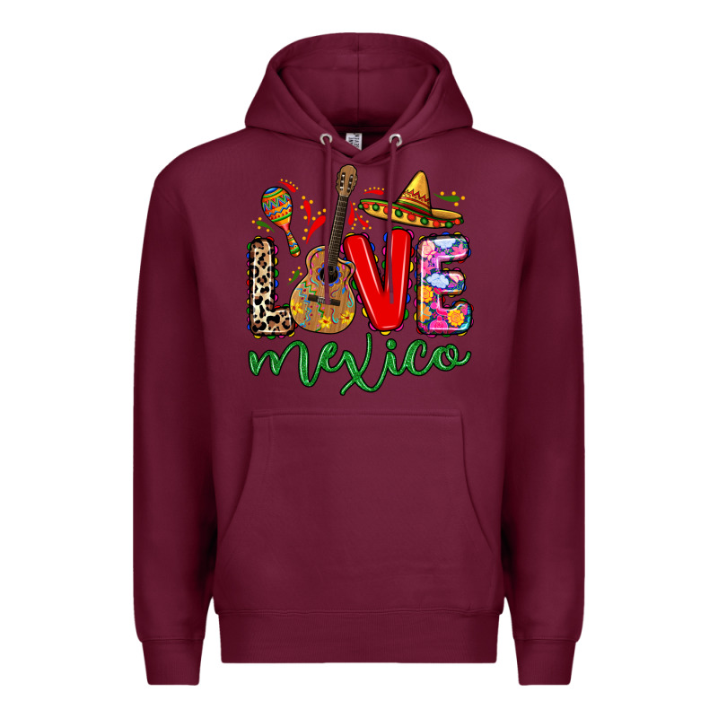 Love Mexico Premium Hoodie by RanaPortraitStore | Teevron