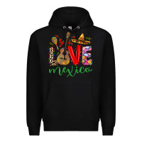 Black Love Mexico Premium Hoodie - RanaPortraitStore