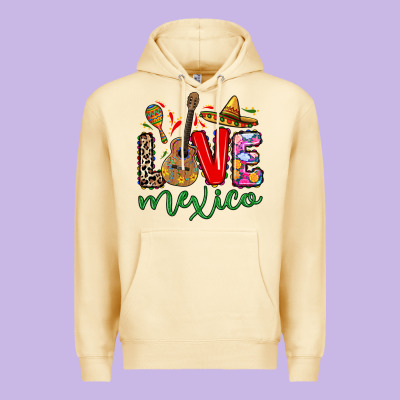 Premium Hoodie Love Mexico