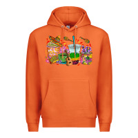 Carrot Mexico coffee cups Premium Hoodie - RanaPortraitStore