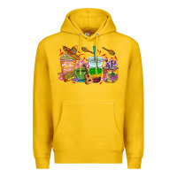 Lemon Mexico coffee cups Premium Hoodie - RanaPortraitStore