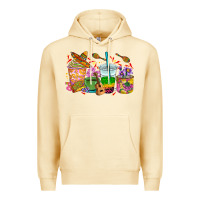 Pina Colada Mexico coffee cups Premium Hoodie - RanaPortraitStore