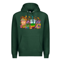 Sports Green Mexico coffee cups Premium Hoodie - RanaPortraitStore