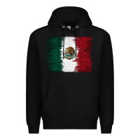 Black Mexican Flag Premium Hoodie - RanaPortraitStore
