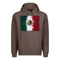 Coffee Mexican Flag Premium Hoodie - RanaPortraitStore