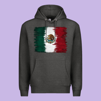 Premium Hoodie Mexican Flag