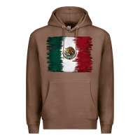 Chestnut Mexican Flag Premium Hoodie - RanaPortraitStore