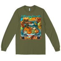 Army Green fall is my favorite Long Sleeve Tee - BarkalooDesign