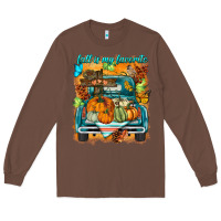 Chestnut fall is my favorite Long Sleeve Tee - BarkalooDesign