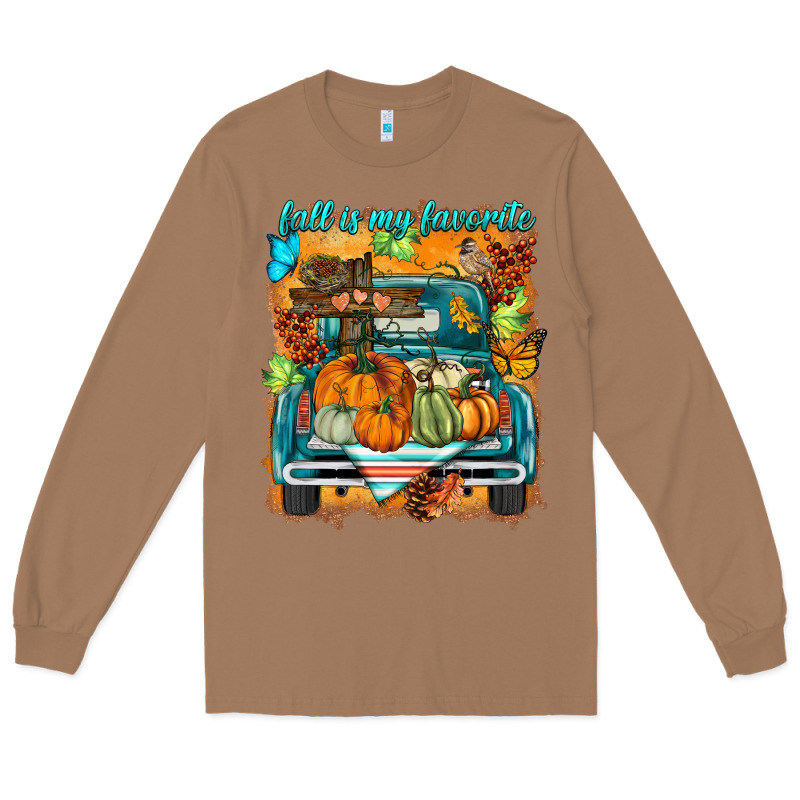 Fall Is My Favorite Long Sleeve Tee by BarkalooDesign | Teevron