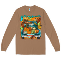 Toasted Coconut fall is my favorite Long Sleeve Tee - BarkalooDesign