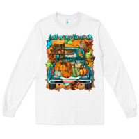 White fall is my favorite Long Sleeve Tee - BarkalooDesign