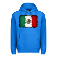 True Royal Mexican flag Premium Hoodie - RanaPortraitStore