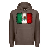 Coffee Mexican flag Premium Hoodie - RanaPortraitStore