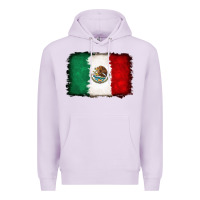 Lilac Mexican flag Premium Hoodie - RanaPortraitStore