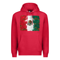 Cardinal Mexican Flag With Leopard Premium Hoodie - RanaPortraitStore